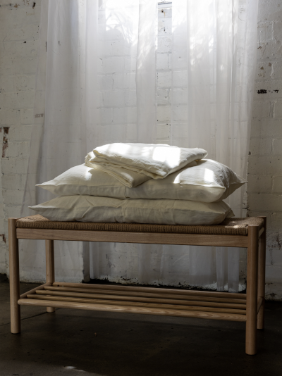 linen bedding might be your best night's rest yet