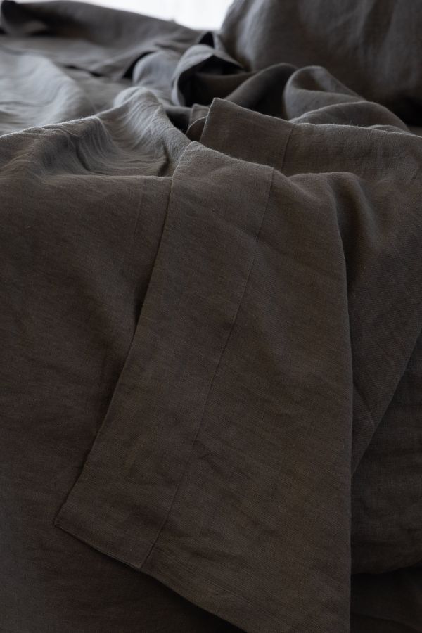 100% French flax linen flat sheet