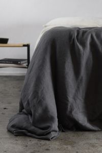 chic charcoal duvet cover