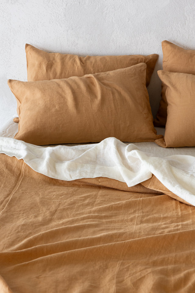 100% French flax linen bedding