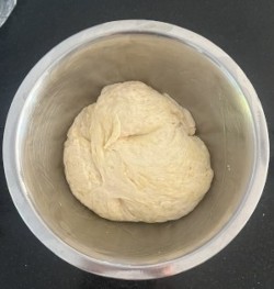 making focaccia