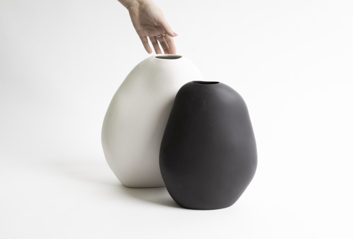 Artisan ceramics - Desmond vase & Joe vase  - emerging homewares trends